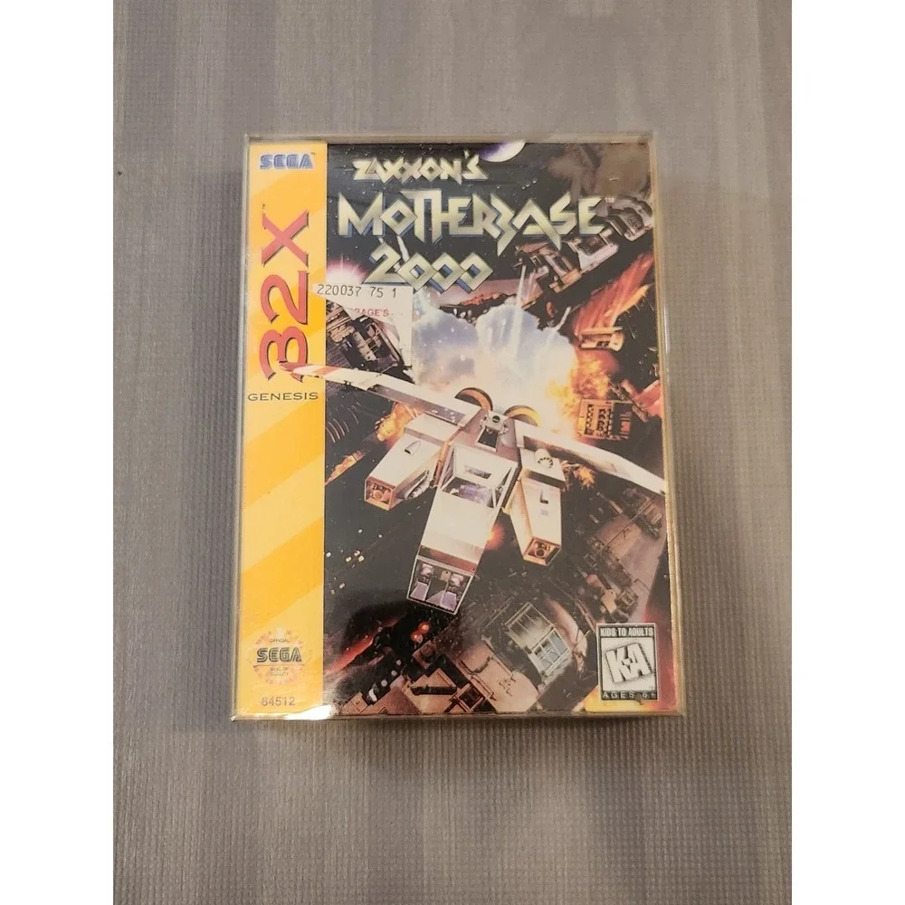 Zaxxon's Motherbase 2000 (Sega 32X, 1995) Sealed